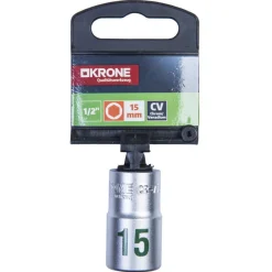 Steckschlüsseleinsatz 1/2 Zoll 15 mm^Krone Clearance