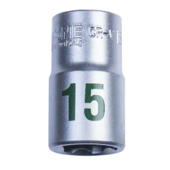 Steckschlüsseleinsatz 1/2 Zoll 15 mm^Krone Clearance