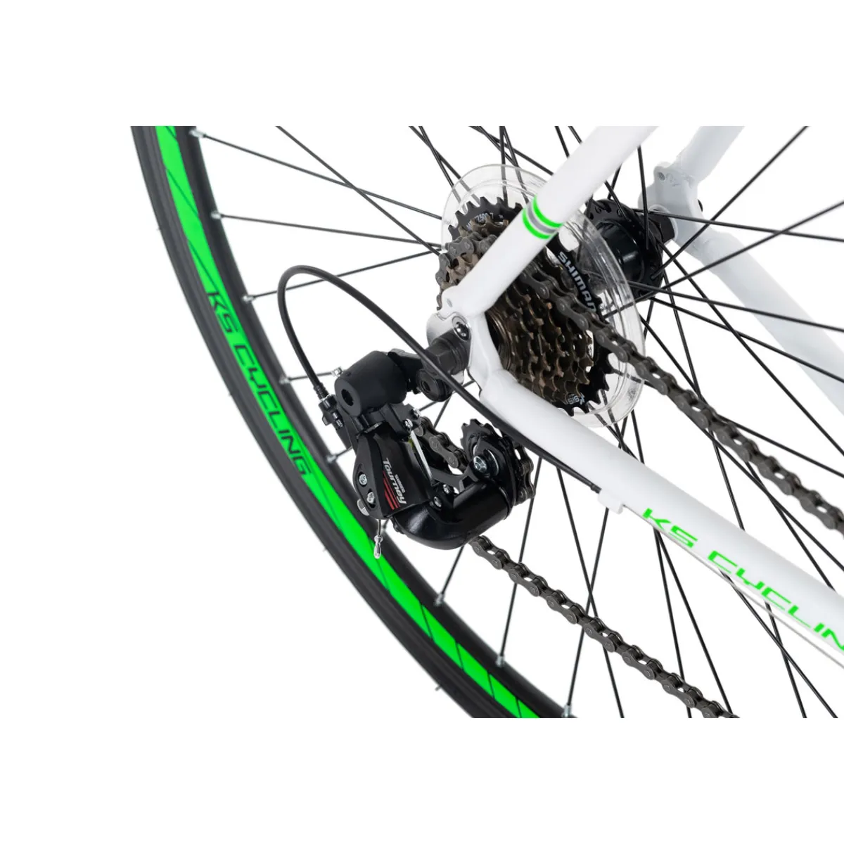 Rennrad 28'' Imperious weiß-gr und uumln RH 53 cm*KS Cycling Online