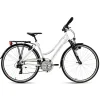 KS Cycling Trekkingrad Canterbury Damen Multilenker 48 cm weiß matt