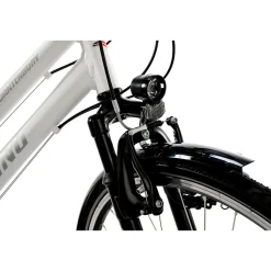 KS Cycling Trekkingrad Canterbury Damen Multilenker 48 cm weiß matt