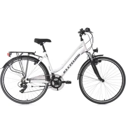 Trekkingrad Metropolis Damen Flachlenker 48 cm weiß*KS Cycling Sale