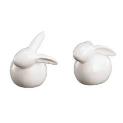 Keramikhase weiß 5,5 x 4,5 x 6 cm*Kunstgewerbe Gehlmann Outlet