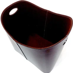 Kunstlederkorb 55 x 35 x 40 cm braun