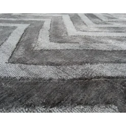 Kurzflorteppich „Luxury 410“ Grau/Anthrazit, 200x290cm* Best