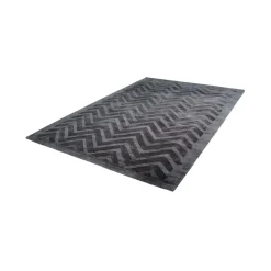 Kurzflorteppich „Luxury 410“ Grau/Anthrazit, 200x290cm* Best