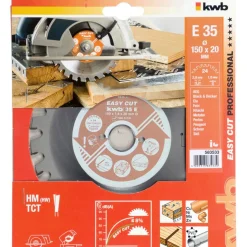 Kreissägeblätter Easy Cut für Handkreissägen Durchmesser 150x20 mm^kwb New