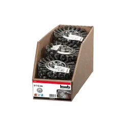 kwb Scheibenbürsten Aggresso-Flex für Einsatz mit Winkelschleifer