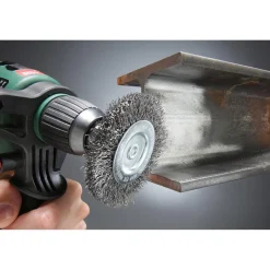 Scheibenbürsten für Einsatz mit Bohrmaschinen und Akkuschraubern HSS grob Durchmesser 100 mm*kwb Clearance