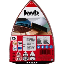 Schleifdreiecke Quick Stick Holz und Metall*kwb Discount