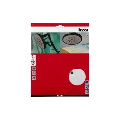 kwb Schleifscheiben Quick-Stick Holz und Lack Silberschliff Durchmesser 225 mm