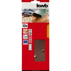 Schleifstreifen Holz und Metall 93 x 230 mm K120^kwb Sale