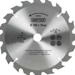 kwb Spanplattensägeblatt für Handkreissäge Durchmesser 160x16 mm