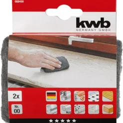 Stahlwolle Kissen fein Nr 00*kwb