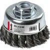 Topfbürsten Aggresso-Flex für Einsatz mit Winkelschleifern 60 mm gezopft^kwb Hot