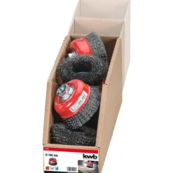 Topfbürsten Aggresso-Flex für Einsatz mit Winkelschleifern 100 mm^kwb Hot