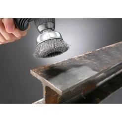 Topfbürsten für Einsatz mit Bohrmaschinen und Akkuschraubern grob Durchmesser 50 mm*kwb Clearance