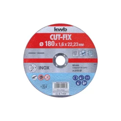 Trennscheibe Cut Fix extra dünn Metallbearbeitung Durchmesser 180 mm*kwb Sale