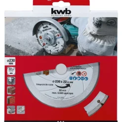 kwb Trennscheibe Diamant Durchmesser 230 mm