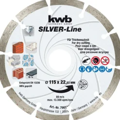 Trennscheibe Diamant Durchmesser 115 mm^kwb Discount