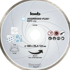 Trennscheiben Aggreso Flex White Line Diamant Durchmesser 180 mm^kwb Discount