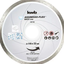 Trennscheiben Aggreso Flex White Line Diamant Durchmesser 115 mm^kwb Hot