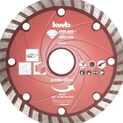 Trennscheiben Cut-Fix Red-Line Diamant Durchmesser 115 mm*kwb Outlet