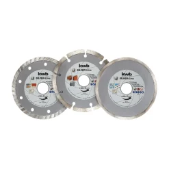 kwb Trennscheiben Diamantsatz 125 mm 3 teilig