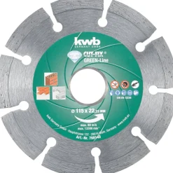 kwb Trennscheiben Diamant Cut-Fix Green-Line Durchmesser 115 mm