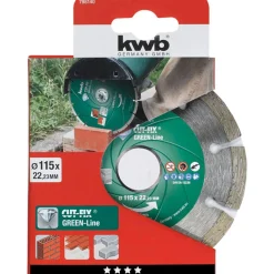 kwb Trennscheiben Diamant Cut-Fix Green-Line Durchmesser 115 mm