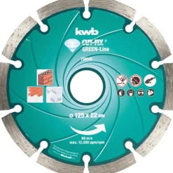 kwb Trennscheiben Diamant Cut-Fix Green-Line Durchmesser 125 mm