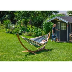 Kingsize-Hängematte Modesta Olive Baumwolle^La Siesta Outlet