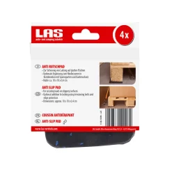 LAS 10296 Anti Rutschpads 4 Stk 10 x 10 cm