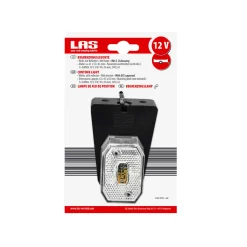 LAS 10122 Begrenzungsleuchte weiß mit Halter* Discount