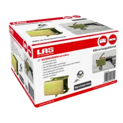 LAS 11801 Kastensicherung mit Schloss und abgeschrägten Ecken* New