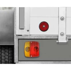 LAS 10200 Reflektor 2 Stk rot 60 mm rund