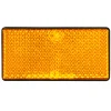 LAS 10208 Reflektor orange viereckig 2 Stk.