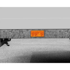 LAS 10208 Reflektor orange viereckig 2 Stk.