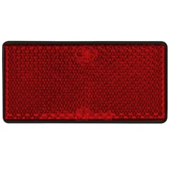 LAS 10206 Reflektor rot viereckig 2 Stk.* Clearance