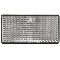 LAS 10207 Reflektor weiß viereckig 2 Stk.* Best