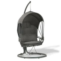 Leco Hängeschaukel mit gemütlichen Polstern und integriertem Sonnendach