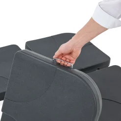 Kunststoff-Plattenset für Sonnenschirm-Kreuzständer Wasser/Sand*Leco Outlet