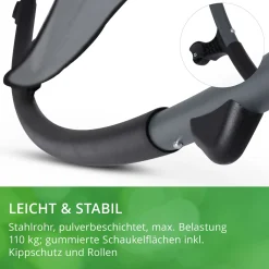 Leco Schaukel Liege Eni 210 x 102 x 79 cm Sonnenliege Gartenliege