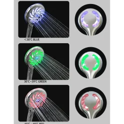 LED Handbrause 3 Farbstufen*