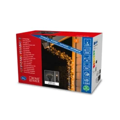 LED Lichterkette 200 bernsteinfarbeneDioden*Konstsmide Clearance