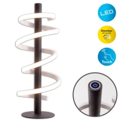 LED TL Belleza Metall/KS schwarzLxBxH 20x20x50cm dimmbar^näve Online