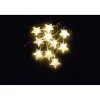 LED-Kette Sterne 10 LEDs mit Timer warmweiß^ Clearance