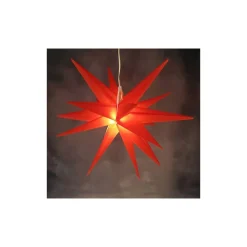 LED-Kunststoffstern rot 35 cm* Clearance