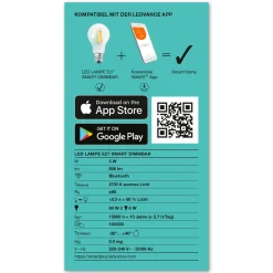 LED-Leuchtmittel VolksLicht E27 smart dimmbar*Ledvance SMART+ Outlet
