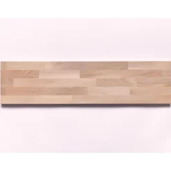 Leimholz Buche naturbelassen 80 x 20 x 1,8 cm